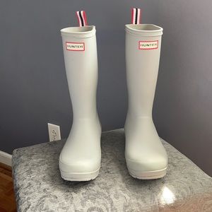 Hunter Women's Original Play Tall Rain Boots Gray